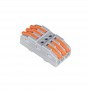 Клемма монтажная СМК PTC-3P 4233 BL/3 450В 32А 0.08-2.5(4.0)кв.мм JazzWay 5073708 5073708