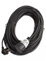 Удлинитель-шнур 1х50м 10А IP44 3500Вт 220-350В КГ 2х1.0мм каучук КОСМОС YSHKsm50m-1g(10A)KG YSHKsm50m-1g(10A)KG
