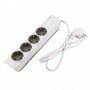 Удлинитель 4х5м с заземл. с выкл. бел. ET-04-500W (4х5.0) JAZZway 5051836 5051836