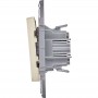 Выключатель 2-кл. Inspiria 10А IP20 250В 10AX механизм сл. кость Leg 673621 673621