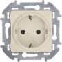 Розетка 1-м СП Inspiria 16А IP20 250В 2P+E немецк. стандарт механизм сл. кость Leg 673721 673721