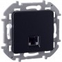 Розетка компьютерная Inspiria RJ45 кат.5E UTP антрацит Leg 673828 673828