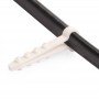 Дюбель-хомут ДХП 12-6 нейлон бел. (уп.100шт) Fortisflex 57159 57159