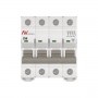 Выключатель автоматический модульный 4п C 50А 6кА AV-6 AVERES EKF mcb6-4-50C-av mcb6-4-50C-av