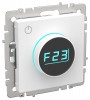 Термостат электронный BRITE СП ТС10-1-БрАБ с индикацией механизм арктич. бел. IEK BR-RT11-K91 BR-RT11-K91