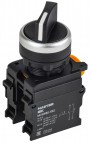 Переключатель 2 полож. 1НО+1НЗ черн. MASTER IEK MI-SW60-11X2-3-24-2-K02 MI-SW60-11X2-3-24-2-K02