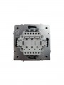 Выключатель 1-кл. СП ZIMA IP20 10А безвинт. зажим черн. бархат LEZARD 704-4288-100QC 704-4288-100QC