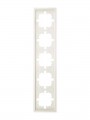 Рамка 5-мест. горизонт. ZIMA слон. кость LEZARD 704-9000-150 704-9000-150