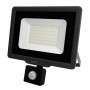 Прожектор светодиодный PFL-C3 SENSOR 50Вт 6500К IP65 закален. прозр. стекло JazzWay 5026940A 5026940A