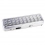 Фонарь-светильник аккумуляторный Accu9-L30-wh аварийный 30SMD яркий 300лм 2ч/эконом 90лм 6ч 220В аккум. Li-ion 3.7В 1.2А.ч бел. JazzWay 5024533 5024533