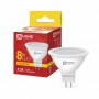 Лампа светодиодная LED-JCDR-VC 8Вт рефлектор 3000К тепл. бел. GU5.3 720лм 230В IN HOME 4690612020327 4690612020327