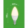 Лампа светодиодная GREEN LINE B35-6W-830-E14 GL 6Вт свеча 3000К свет тепл. E14 Эра Б0067122 Б0067122