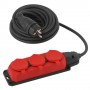 Удлинитель 3х5м с заземл. IP44 КГ 3х1.5 каучук UK-3e-3x1.5-5m-IP44(KG) Эра Б0057579 Б0057579