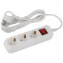 Удлинитель 3х3м с заземл. с выкл. ПВС 3х0.75 UDL-10-330-ES Greenline Эра Б0065047 Б0065047