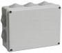Коробка распаячная ОП 190х140х70 IP55 КМ41244 RAL7035 (10 гермовводов) ИЭК UKO11-190-140-070-K41-55 UKO11-190-140-070-K41-55