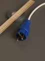 Вилка прямая ОМЕГА ВБп3-1-0м IP44 каучук син. ИЭК PKR01-016-2-K07 PKR01-016-2-K07