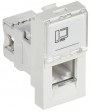 Механизм розетки информ. 1-м ПРАЙМЕР 1мод. RJ45 5еUTP IEK CKK-40D-RI1-K01 CKK-40D-RI1-K01