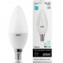 Лампа светодиодная Elementary 6Вт свеча 4100К нейтр. бел. E14 450лм GAUSS 33126 33126