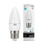 Лампа светодиодная Elementary 6Вт свеча 4100К нейтр. бел. E27 450лм GAUSS 33226 33226