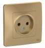 Розетка 1-м СП Blanca 16А IP20 250В без заземл. без защ. шторок титан SE BLNRS000014 BLNRS000014