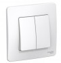 Выключатель 2-кл. СП Blanca 10А IP20 (сх. 5) 250В бел. SE BLNVS010501 BLNVS010501